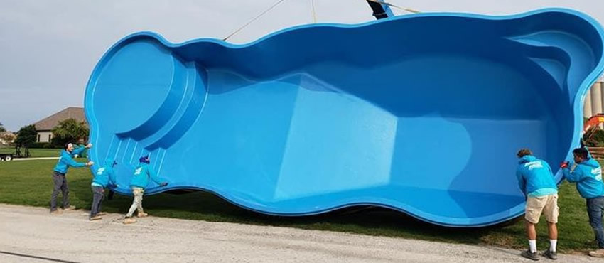 Luxury pool aesthetics and waterfall detail